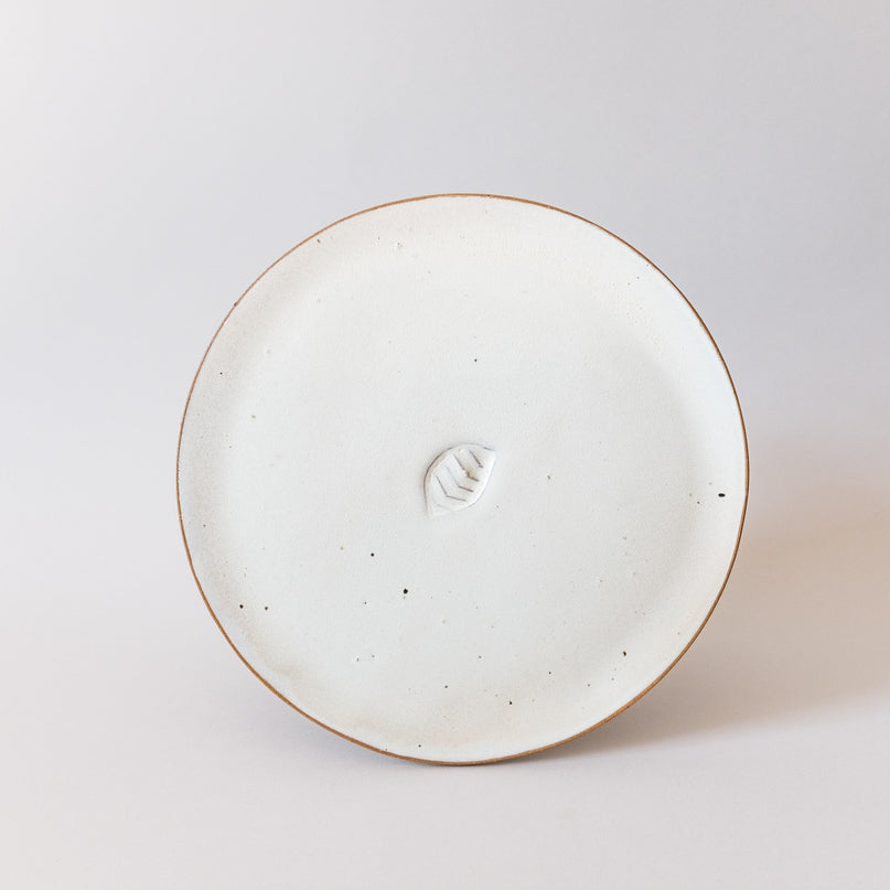Small Beech leaf plate